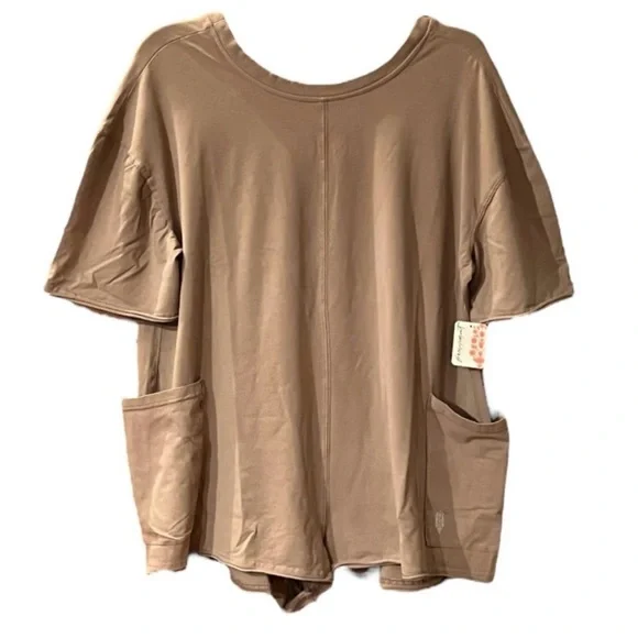 NWT Free People Hot Shot Tee Romper - Picture 6 of 15